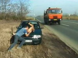 Guy Picked Up Hooker From Street And Fucked Her Hard At Busy Highway - AsianJizzHub